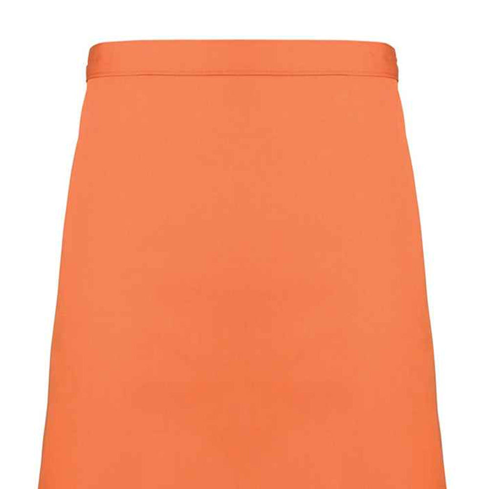 Terracotta - Back - Premier Colours Mid Length Apron