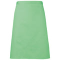 Apple Green - Front - Premier Colours Mid Length Apron