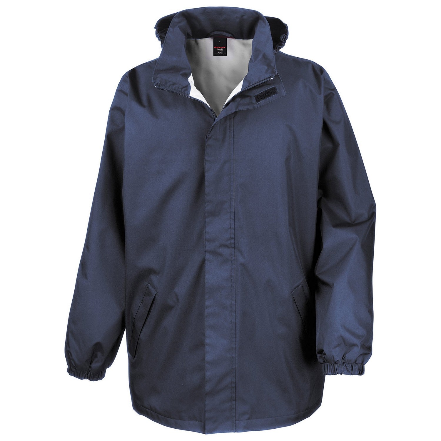 Navy - Front - Result Core Mens Midweight Waterproof Jacket