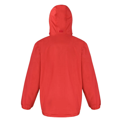 Red - Back - Result Core Mens Midweight Waterproof Jacket