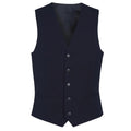 Navy - Front - Brook Taverner Mens One Mercury Waistcoat