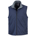 Navy - Front - Result Core Unisex Adult Softshell Body Warmer