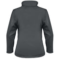 Black - Back - Result Core Womens-Ladies Soft Shell Jacket