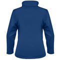 Navy - Back - Result Core Womens-Ladies Soft Shell Jacket
