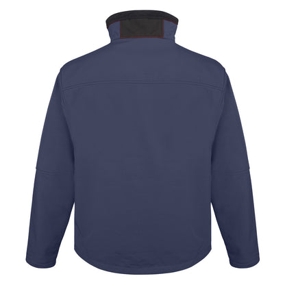 Navy - Back - Result Mens Activity Soft Shell Jacket