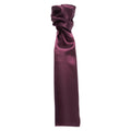 Purple - Front - Premier Colours Plain Scarf