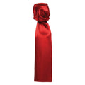 Red - Front - Premier Colours Plain Scarf