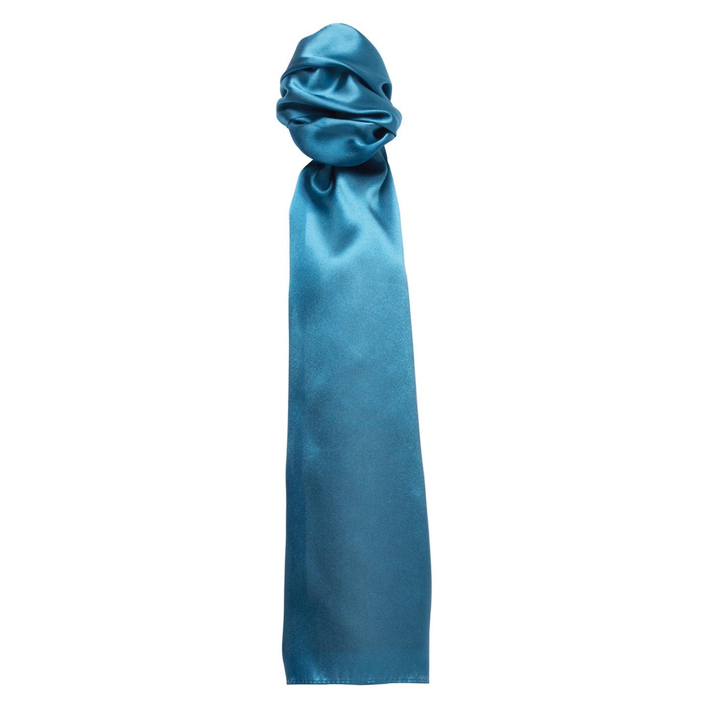Turquoise - Front - Premier Colours Plain Scarf