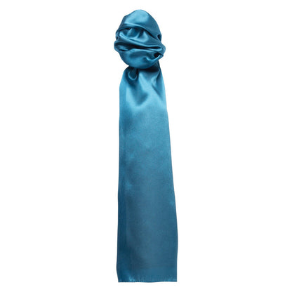 Turquoise - Front - Premier Colours Plain Scarf