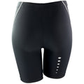 Black - Back - Spiro Womens-Ladies Bodyfit Base Layer Shorts