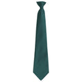 Bottle - Front - Premier Unisex Adult Colours Fashion Plain Clip-On Tie