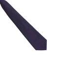 Navy - Back - Premier Unisex Adult Colours Fashion Plain Clip-On Tie