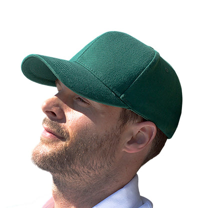 Forest - Front - Result Headwear Unisex Adult Pro Style Heavy Drill Cap