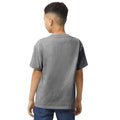 Graphite Heather - Back - Gildan Childrens-Kids Softstyle T-Shirt