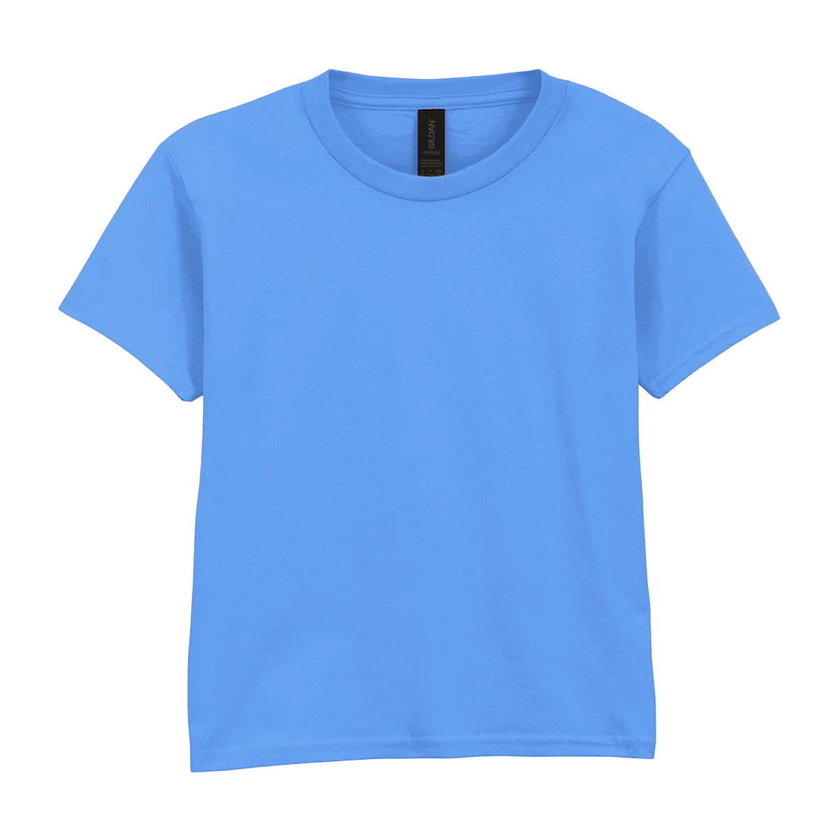 Carolina Blue - Front - Gildan Childrens-Kids Softstyle T-Shirt