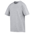 Sports Grey - Side - Gildan Childrens-Kids Softstyle T-Shirt