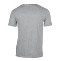 Sports Grey - Back - Gildan Unisex Adult Softstyle V Neck T-Shirt