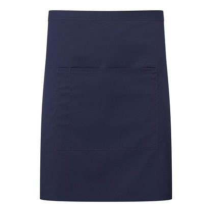 Navy - Front - Premier Pocket Short Apron
