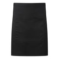 Black Denim - Front - Premier Pocket Short Apron