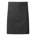 Black - Front - Premier Pocket Short Apron