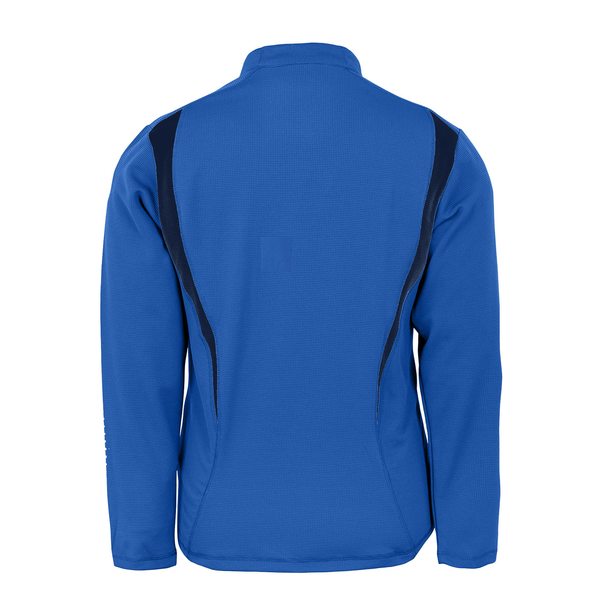 Royal Blue-Navy-White - Back - Spiro Unisex Adult Trial Zip Neck Training Top