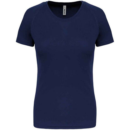 Navy - Front - Proact Womens-Ladies Performance T-Shirt