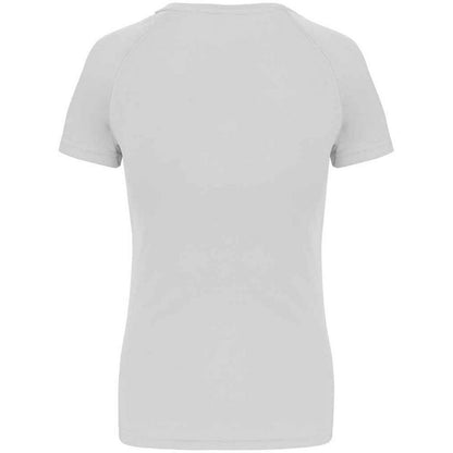 White - Back - Proact Womens-Ladies Performance T-Shirt