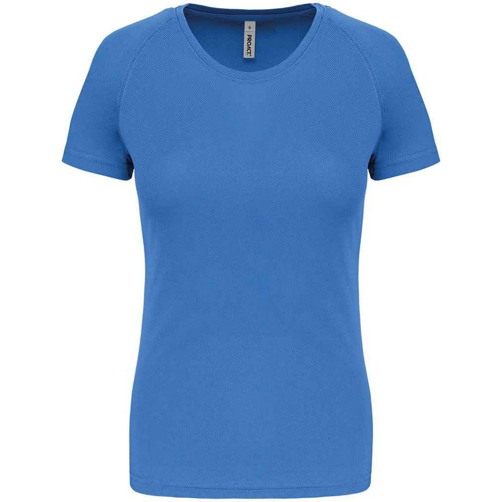 Aqua - Front - Proact Womens-Ladies Performance T-Shirt