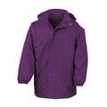 Purple-Purple - Back - Result Mens StormDri 4000 Reversible Waterproof Jacket