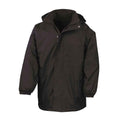 Brown-Brown - Back - Result Mens StormDri 4000 Reversible Waterproof Jacket