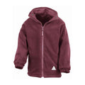 Burgundy-Burgundy - Back - Result Childrens-Kids StormDri 4000 Reversible Jacket