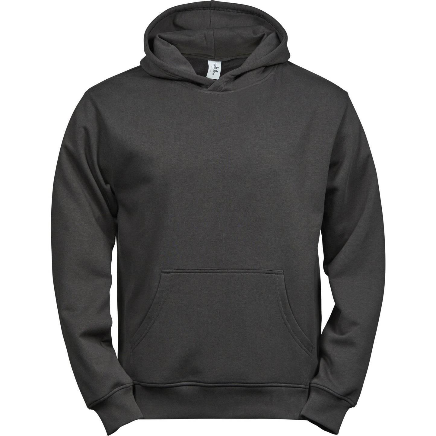 Grey - Front - Tee Jays Childrens-Kids Power Heather Hoodie