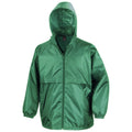 Emerald - Front - Result Core Unisex Adult Windbreaker