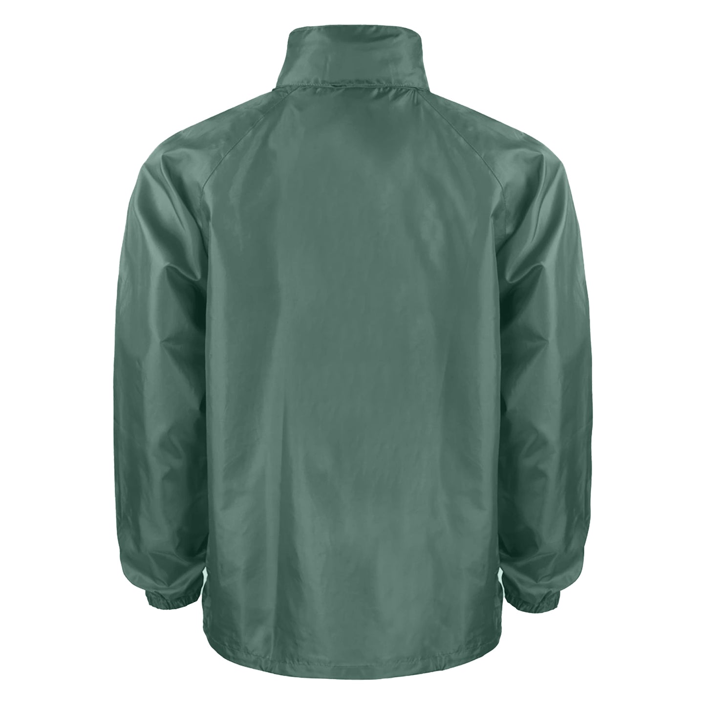 Bottle Green - Back - Result Core Unisex Adult Windbreaker