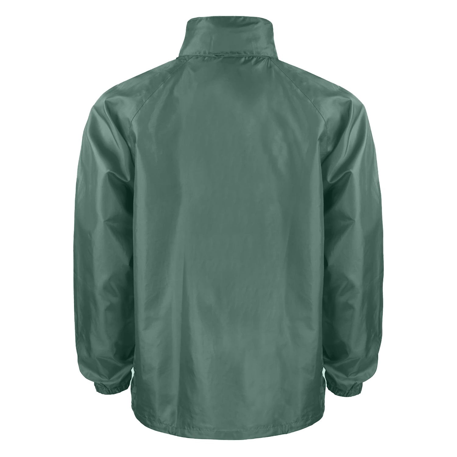 Bottle Green - Back - Result Core Unisex Adult Windbreaker