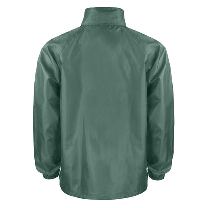 Bottle Green - Back - Result Core Unisex Adult Windbreaker