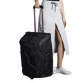 Black-Graphite - Back - Quadra Tungsten 2 Wheeled Suitcase