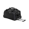 Black-Graphite - Front - Quadra Tungsten 2 Wheeled Suitcase