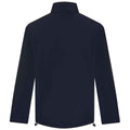Navy - Back - PRO RTX Mens Soft Shell Jacket