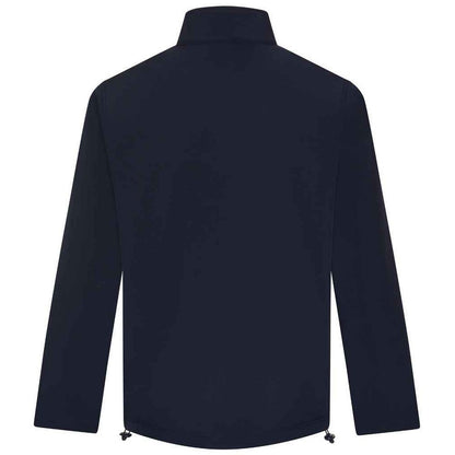Navy - Back - PRO RTX Mens Soft Shell Jacket