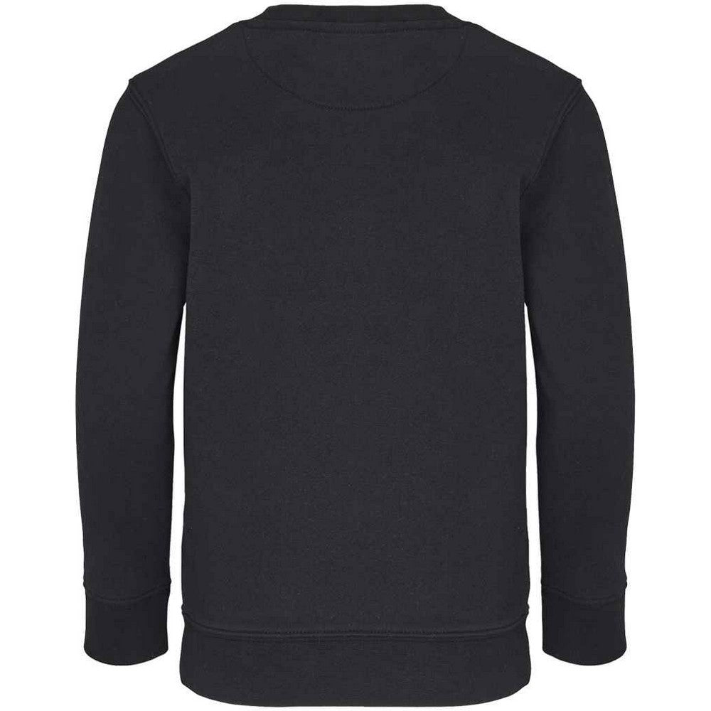 Black - Back - SOLS Childrens-Kids Columbia Sweatshirt