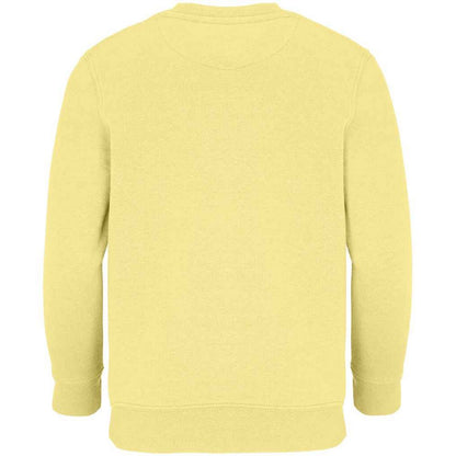 Light Yellow - Back - SOLS Childrens-Kids Columbia Sweatshirt