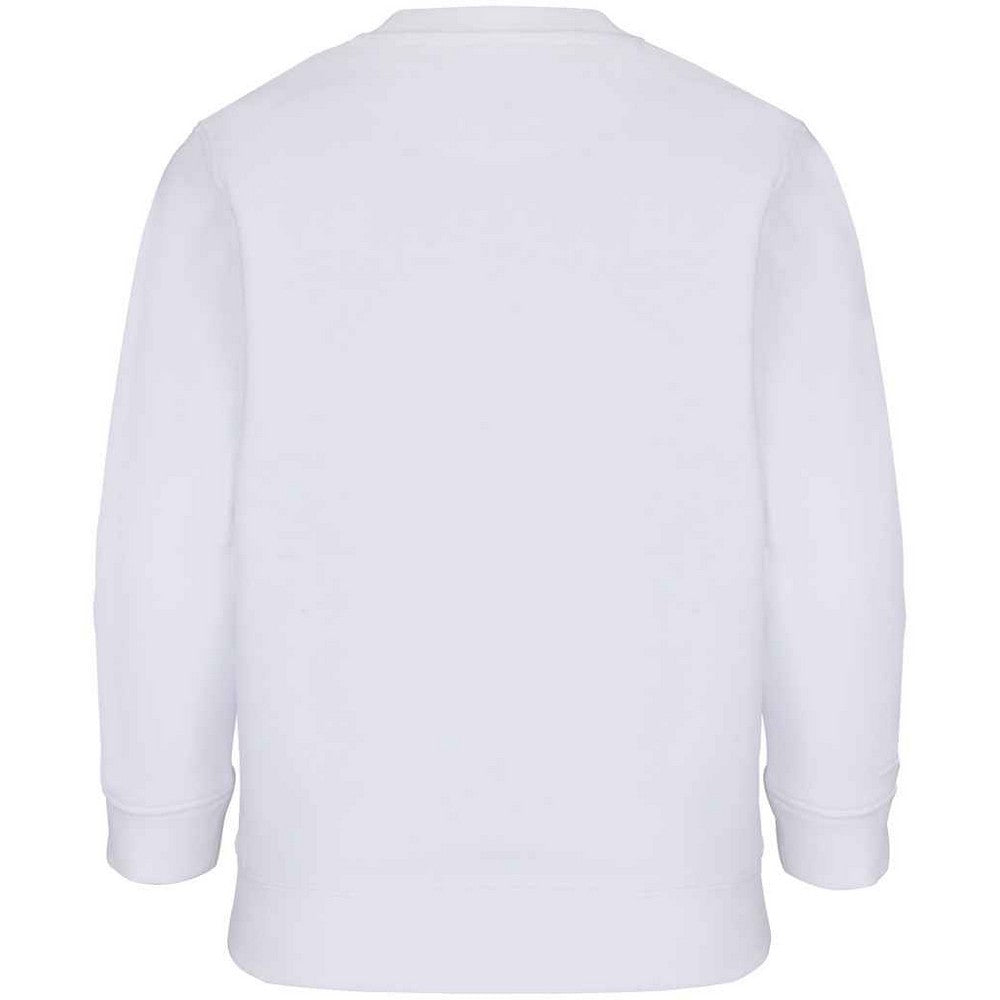 White - Back - SOLS Childrens-Kids Columbia Sweatshirt