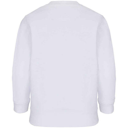 White - Back - SOLS Childrens-Kids Columbia Sweatshirt