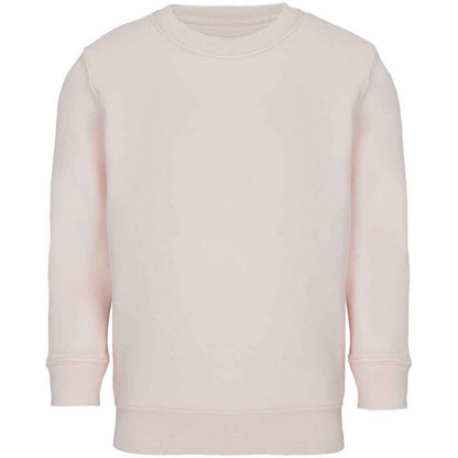 Creamy Pink - Front - SOLS Childrens-Kids Columbia Sweatshirt