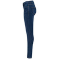 Dark Wash-Blue - Side - So Denim Womens-Ladies Lara Skinny Jeans