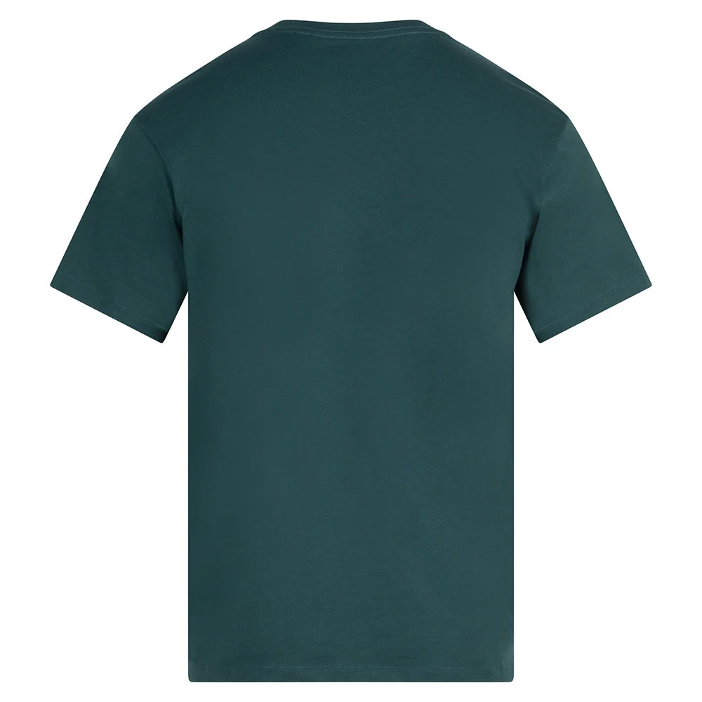 Pine Green - Back - Anthem Unisex Adult Organic Midweight T-Shirt