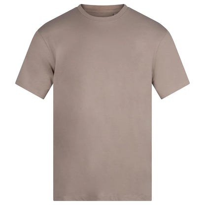 Stone - Front - Anthem Unisex Adult Organic Midweight T-Shirt