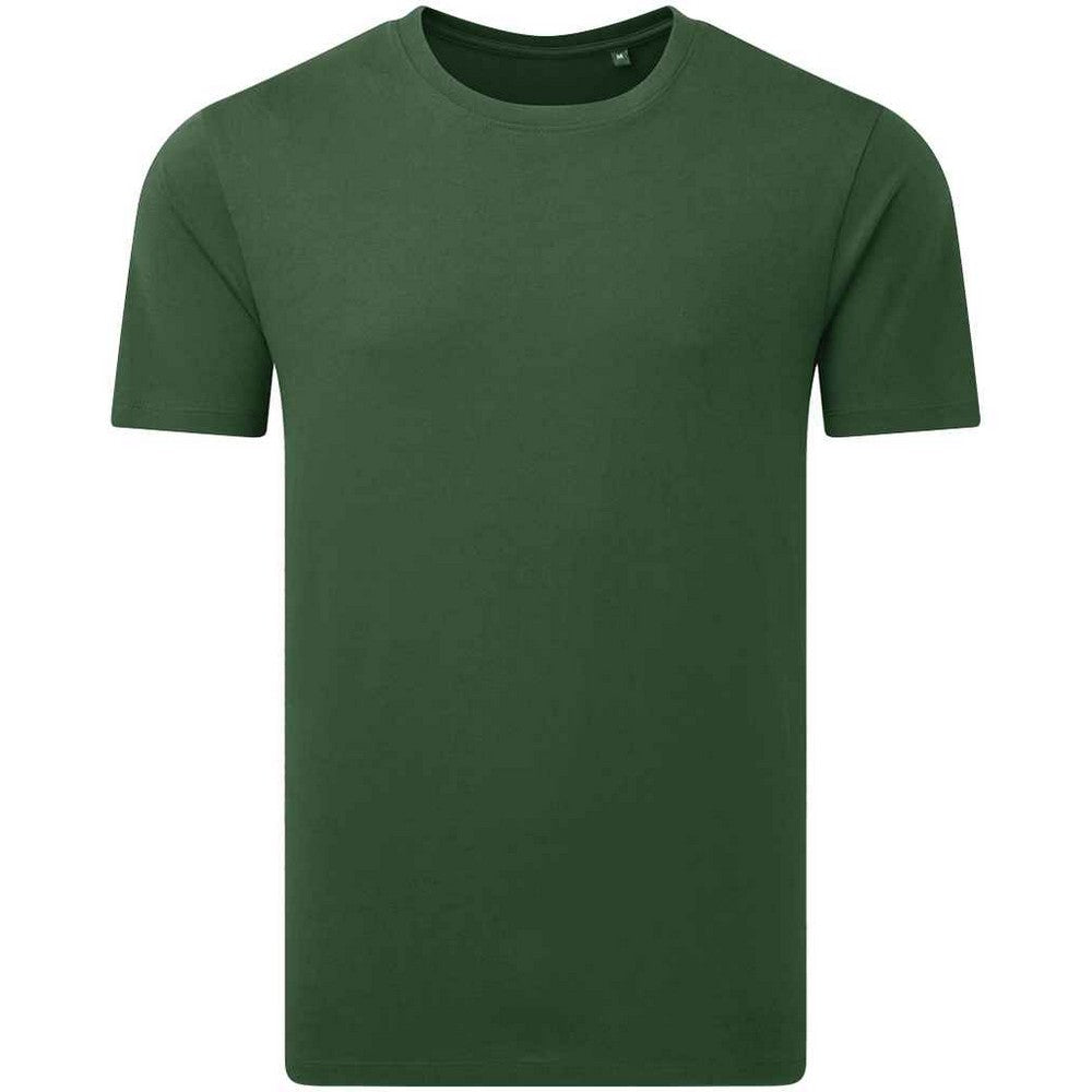 Forest Green - Front - Anthem Unisex Adult Organic Midweight T-Shirt