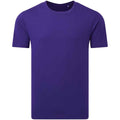 Purple - Front - Anthem Unisex Adult Organic Midweight T-Shirt